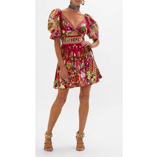 Camilla Printed high-rise tiered silk maxi skirt - multicoloured - S
