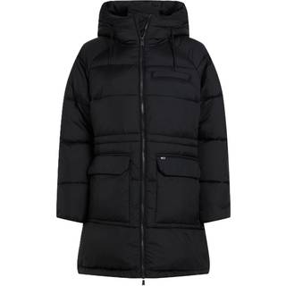 Jakke Tommy Jeans Midi Vail Puffer Jacket Black XS - Black - XS