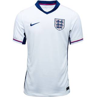 England 2024/25 Stadium Home Nike Dri-FIT Replica-fodboldtrøje til større børn (herrehold) - hvid