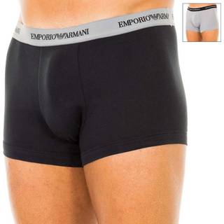 EMPORIO ARMANI Herren Trunks grau,schwarz Baumwolle & Mix unifarben