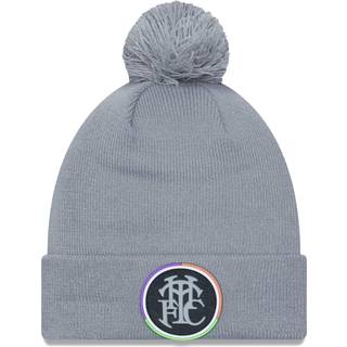 Tottenham Hotspur FC Grey Bobble Knit Beanie Hat newera adult unisex Grey newera adult unisex Grey newera adult unisex Grey newera adult unisex Grey n - Osfm