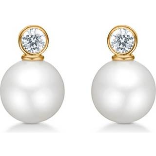 Mads Z - Iris perleøreringe i 8 kt