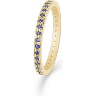 Mads Z - Poetry ring i 14 kt guld m. safirer