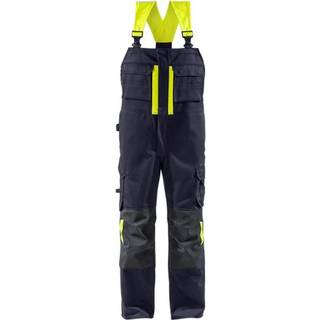 Fristads 131165 Flame svejse overalls 1029 WEL / Arbejdsoveralls Marine/Hi-Vis gul C48