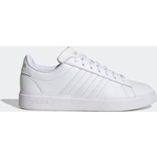 Grand Court Cloudfoam Lifestyle Court Comfort sko - Cloud White / Cloud White / Gold Metallic - 40