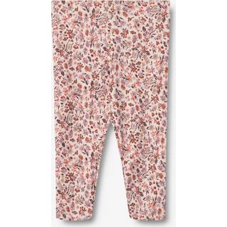 Wheat GOTS Jules Blomstrede Baby-leggings Pale Rose 92 cm Lyserød 92 cm kvinde