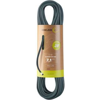Edelrid Skimmer Eco Dry 7,1 Halvreb størrelse 70 m farve beige