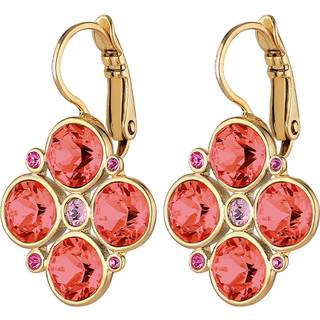 DYRBERG/KERN MIA ØRERING 361023 (Gold, Red, ONESIZE)