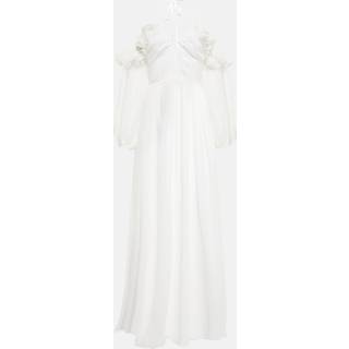 Giambattista Valli Off-the-shoulder silk gown - white - S