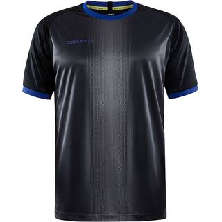 Craft 1910178 progress 2.0 graphic jersey m Herre Black/Club Cobolt 3XL