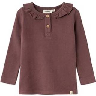 Lil Atelier Rose Brown Top