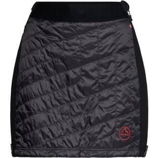 La Sportiva Women's Warm Up Primaloft Skirt Syntetisk nederdel Damer størrelse S farve grå/sort