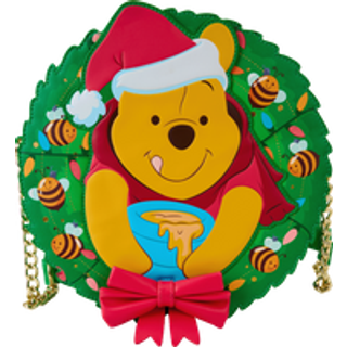 WINNIE THE POOH - Stuck in Wreath - Crossbody bag Loungefly