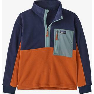 Patagonia Kid's Microdini 1/2 Zip P/O Fleecesweatere Børn størrelse L farve blå
