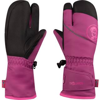 Trollkids Kid's Troll 3 Finger Glove Handsker Børn størrelse 4,5 - 7-8 Years farve lilla