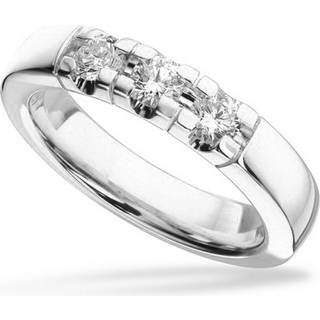 Scrouples - Grace Alliancering i 14kt hvidguld med i alt 3x0,15ct.