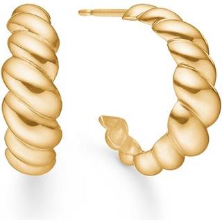 Mads Z - Palma øreringe i 8 kt - stor