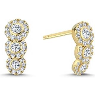 Dutchess - Diamant øreringe i 14 kt guld med i alt 0,50 ct.