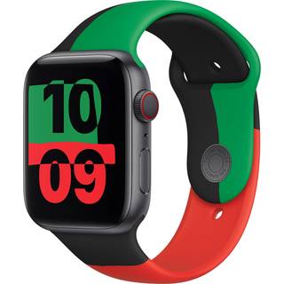 Apple Watch 44mm Black Unity Sport Band - S/M