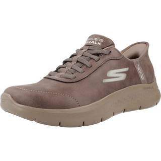 Skechers Skechers Brown Go Walk Flex Mali Slip In Trainers