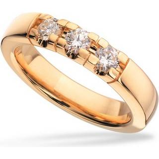 Scrouples - Grace Alliancering i 14kt guld med i alt 3x0,15ct.