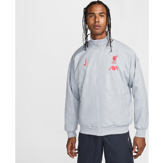 Liverpool FC Strike Third Nike Dri-FIT-fodboldtræningsjakke til mænd - grå