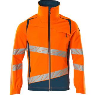 MASCOT ACCELERATE SAFE arbejdsjakke, hi-vis orange/mørk petroleum - S