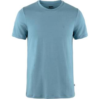 Fjällräven Men's Abisko Wool Short Sleeve Dawn Blue, XL