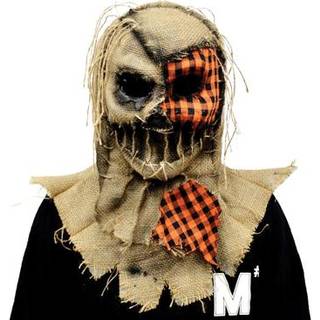 Antik Patchwork Vogelscheuche Maske