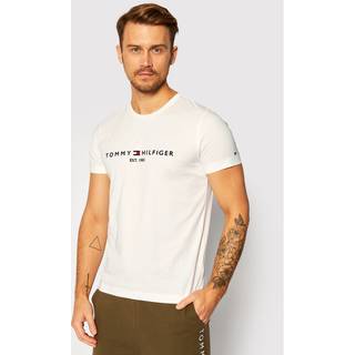 Core Tommy Logo T-shirt, Snow White, 3XL