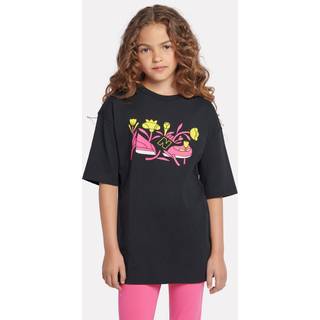 New Balance New Balance Black Girls 100% Cotton CDL Floral Graphic T-Shirt