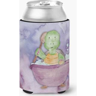 """" Caroline's Treasures Turtle Bathing Watercolor Decorative kan Hugger Multicolor """"