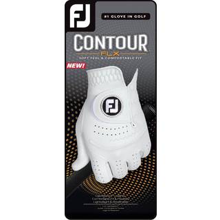 FootJoy Contour FLX Læder Dame Golfhandske - Pearl - Venstre - Str. M