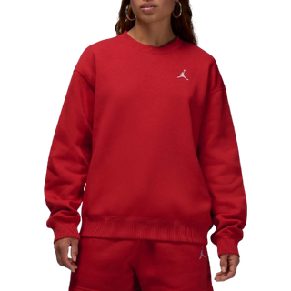 Jordan Brooklyn Fleece-sweatshirt med rund hals til kvinder - rød - M (EU 40-42)