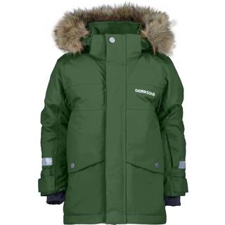 Didriksons Kids' Bjärven Parka 3 Pine Green, 100