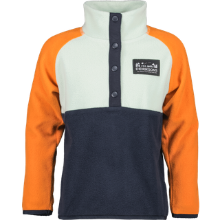 Didriksons Kids' Monte Half Button 4 Navy039, 130