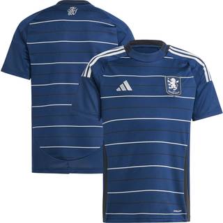 Aston Villa FC 24/25 Kids tredjetrøje - Collegiate Navy / Silver Metallic - 152