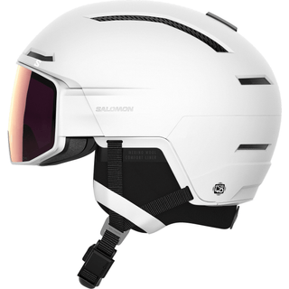 Salomon Driver Prime Sigma Plus, skihjelm med visir, sort