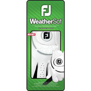 FootJoy WeatherSof-handske, hvid/grå