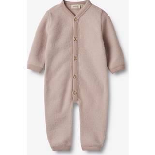 Wheat Dry Rose Fleece Ulddragt Levi Merinould - Str. 1.5y 86cm