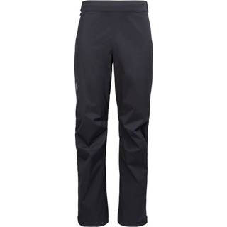 Black Diamond Fineline Stretch FZ Pants Regnbukser Herrer størrelse XL - Regular farve sort/grå
