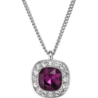 DYRBERG/KERN KELLY HALSKÆDE 370038 (Silver, Purple, ONESIZE)