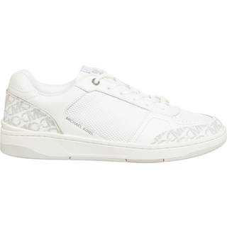 MK Rebel Empire Monogram and Leather Trainers - White - Michael Kors - EU 44.5