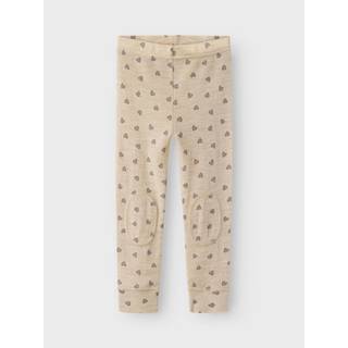 Name It Pure Cashmere Hjerter Legging Merinould
