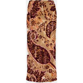 Etro Paisley jacquard velvet midi skirt - multicoloured - M