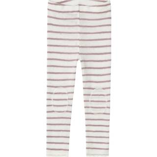 Wang Wool Needle Leggings, Snow White Purple Dove, 86 cm