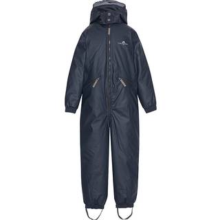 Ver De Terre Gummiflyverdragt Navy Med Aftagelig Hætte - Str. 4y 104cm
