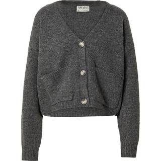 Gemma Cardigan, Dark Grey Melange, XL