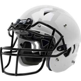 Schutt Youth Vengeance A11 Fodboldhjelm VROPO TRAD Ansigtsmaske Fastgjort Lille Hvid
