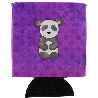 """" Caroline's Treasures Polkadot Panda Bear Watercolor Decorative kan hugger flerfarvet """"
